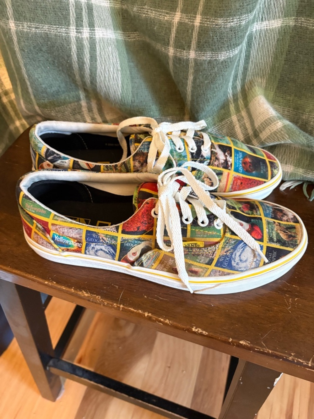 Vans x National Geographic Multicolor Photo-Grid Canvas Sneakers men’s